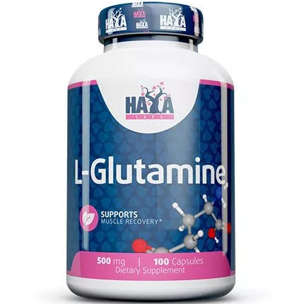 Haya Labs L-Glutamine 100 kaps. (L-Glutaminas)