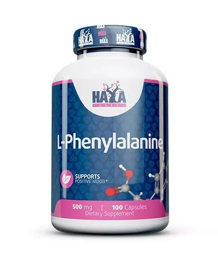 Haya Labs L-Phenylalanine 100 kaps. (L-fenilalaninas)