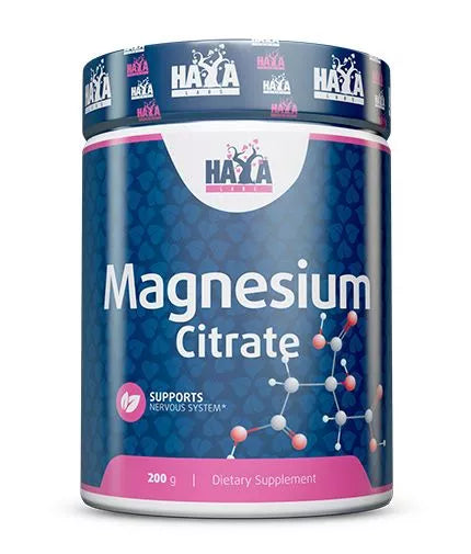 Haya Labs Magnesium Citrate 200 g. (Magnio citratas)