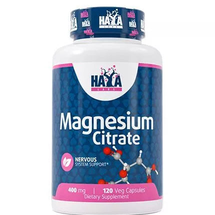 Haya Labs Magnesium 120 kaps. (Magnio citratas)