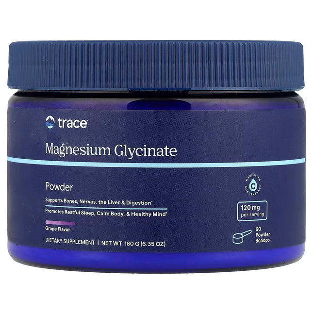 Trace Magnesium Glycinate Powder 180 g. (Magnio glicinatas)