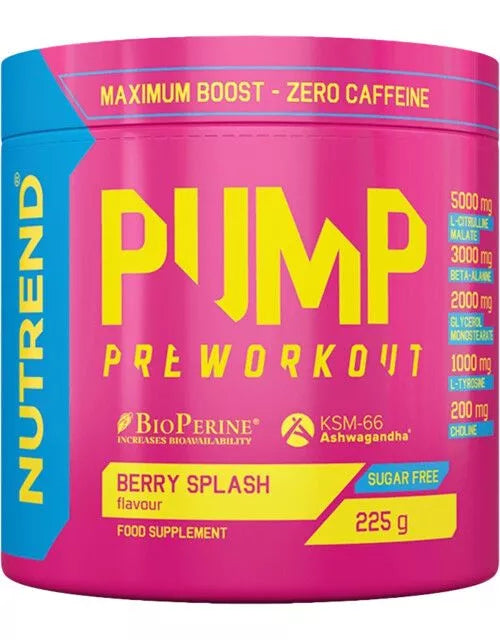 Nutrend Pump Pre-workout 225 g.