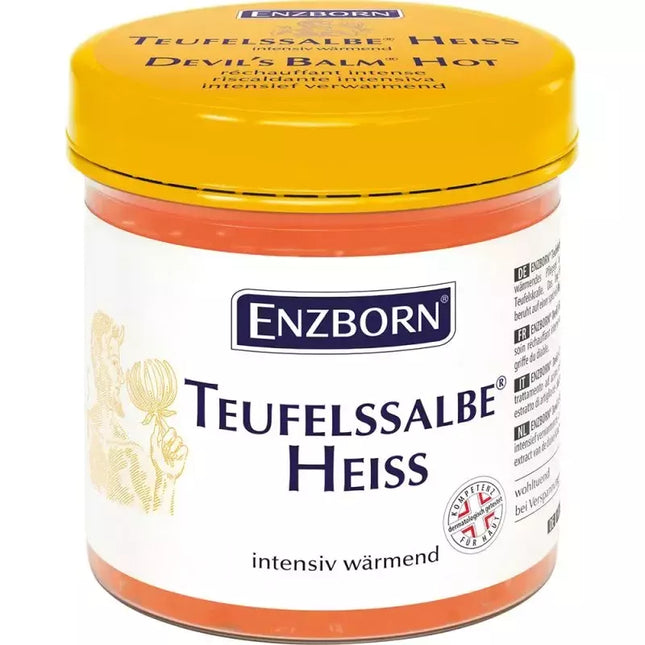 ENZBORN® Devil's Balm® Hot 200 ml. (šildantis gelis)