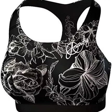 Anarchy Vaeneti Sports Bra (Black/white)