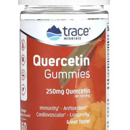 Trace Quercetin Gummies 60 gum. (kvercetinas) Galioja iki: 2025.12.31