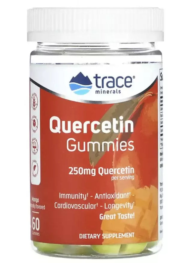 Trace Quercetin Gummies 60 gum. (kvercetinas) Galioja iki: 2025.12.31
