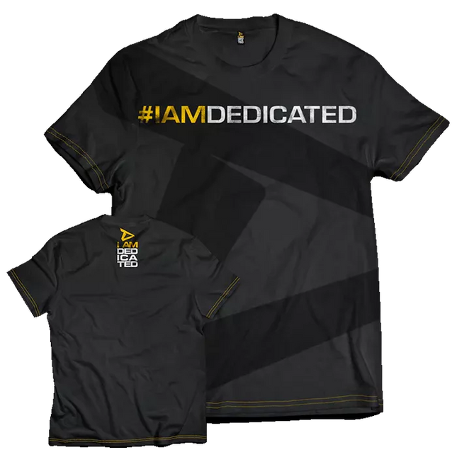 Dedicated Vyriški Marškinėliai &quot;BLACK D LOGO&quot;