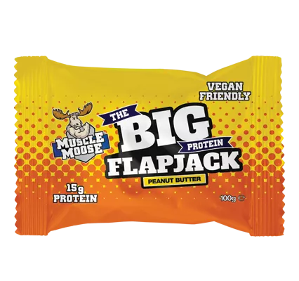 Muscle Moose The Big Protein Flapjack (avižinis batonėlis) 100 g.