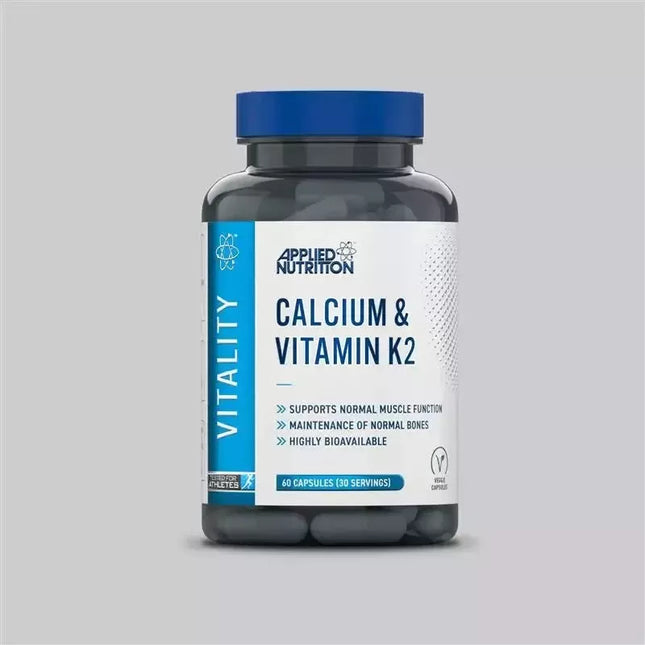 Applied Nutrition Calcium & Vitamin K2 60 kaps.