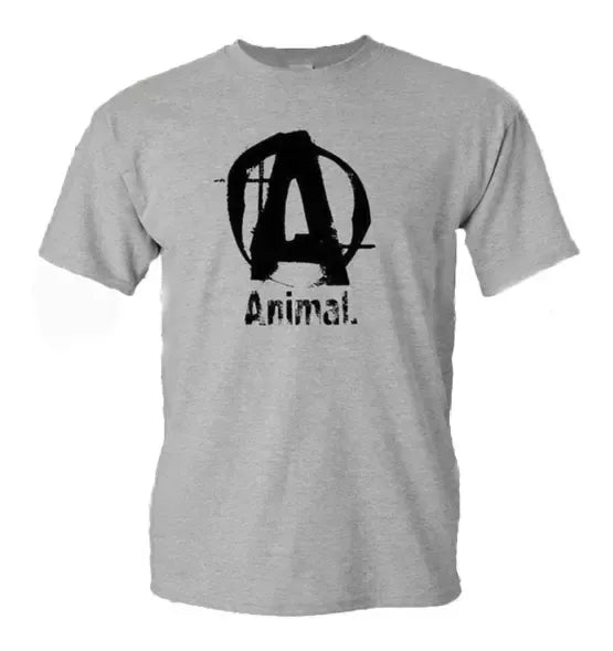 Universal Animal Basic Logo Tee Marškinėliai pilki
