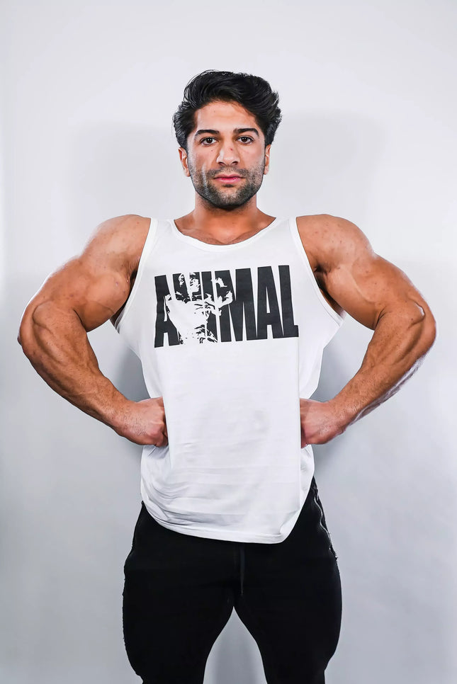 Universal Animal Iconic Tank Maršnėliai balti