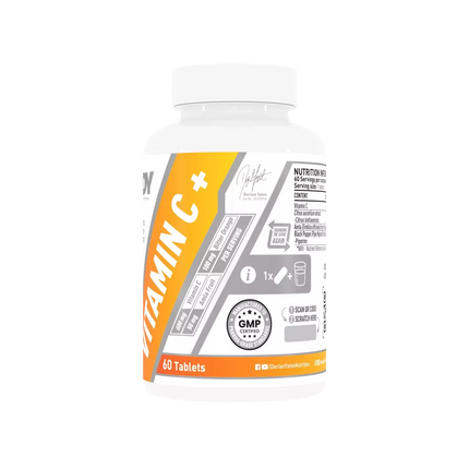 Dorian Yates Nutrition Vitamin C Plus 60 tabl. (vitaminas c)