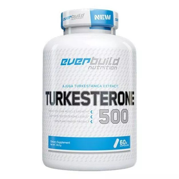 Haya Labs Turkesterone 60 kaps. (Ajuga turkestanica ekstraktas)