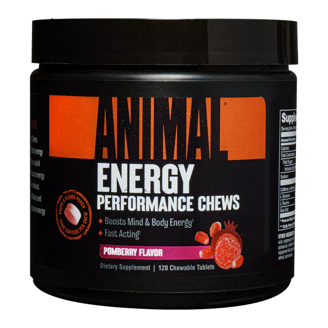 Universal Animal Energy Performance Chews 120 tabl. Galioja iki 2025-12-31