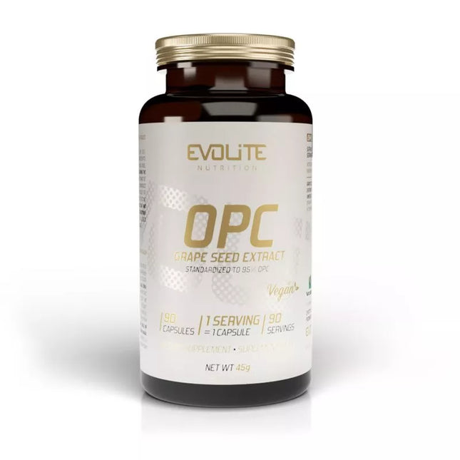 EvoLite Grape Seed extract OPC 90 kaps. (Vynuogių sėklų ekstraktas)