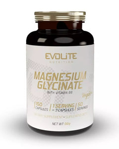 EvoLite Magnesium Glycinate + B6 150 kaps. (Magnio bisglicinatas)