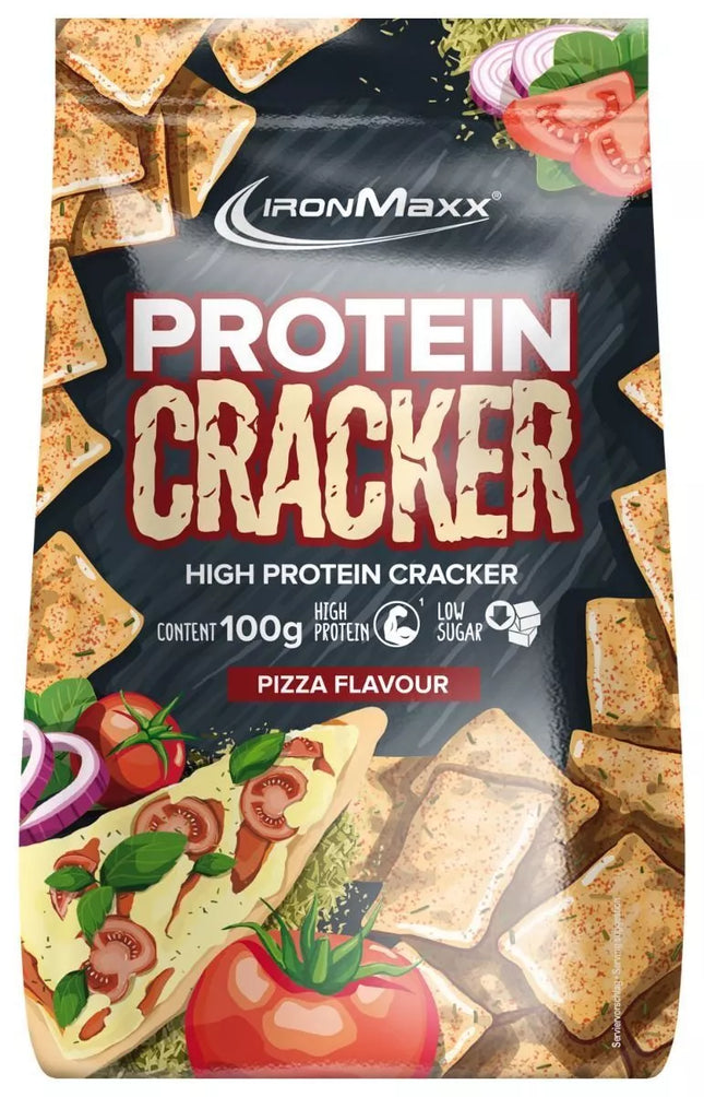 IronMaxx Protein Cracker 100 g. (krekeriai) pizza