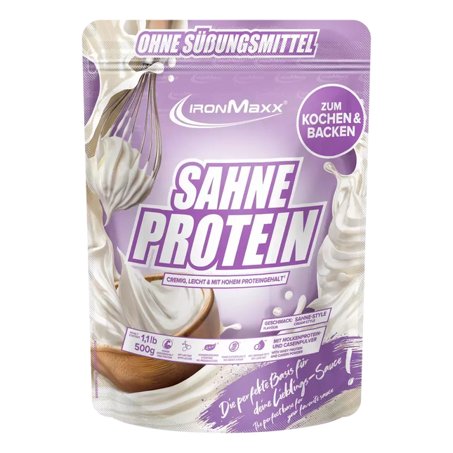 IronMaxx Sahne Protein 500 g. (baltyminė grietinėlė)