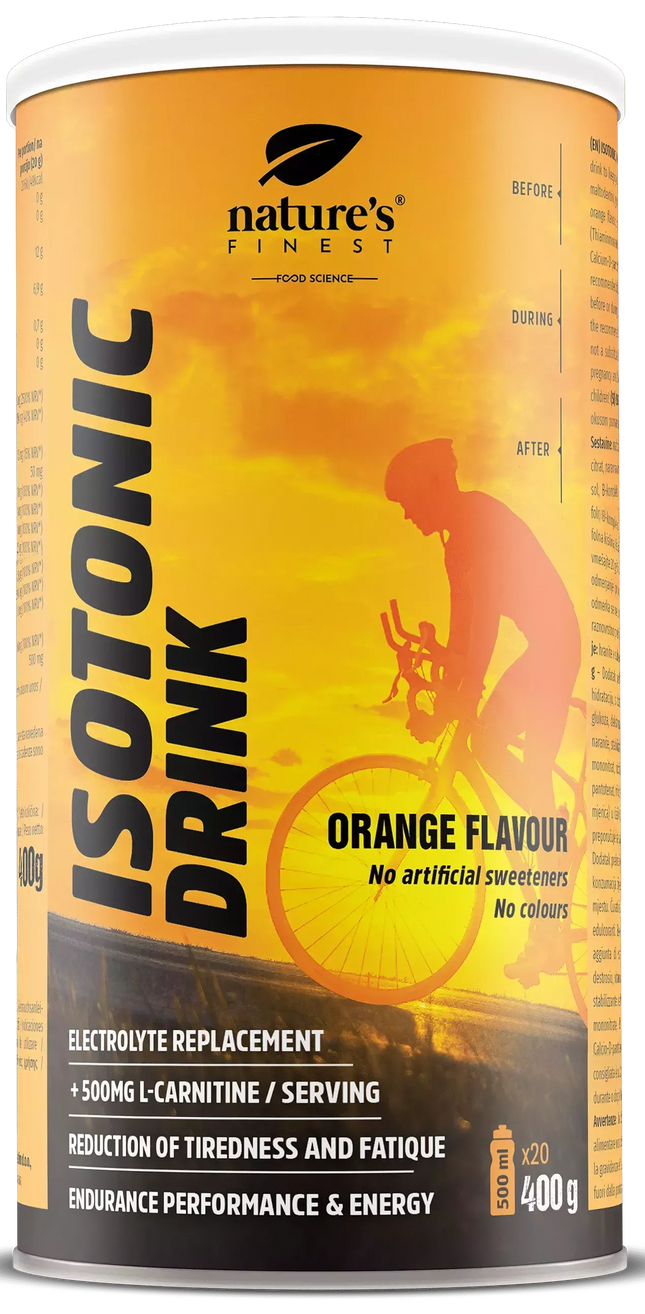 Nature&#39;s Finest Izotoninio gėrimo milteliai 400 g.