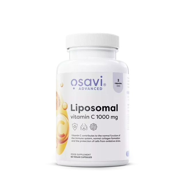 Osavi Liposomal Vitamin C 60 kaps. (liposominis vitaminas c)
