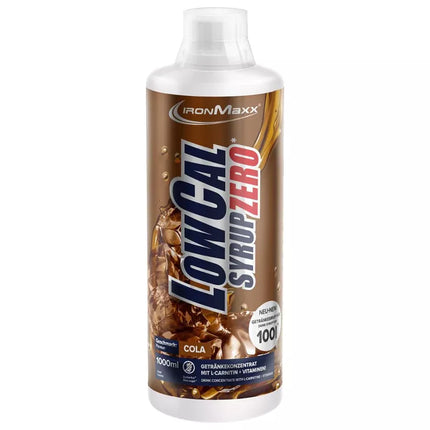 IronMaxx LowCal Syrup Zero Drink 1000 ml.