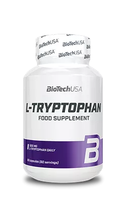 BioTech L-Tryptophan, 60 kaps.