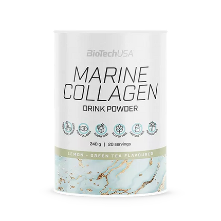 Biotech Marine Collagen (Jūrinis kolagenas iš žuvų) 240g.