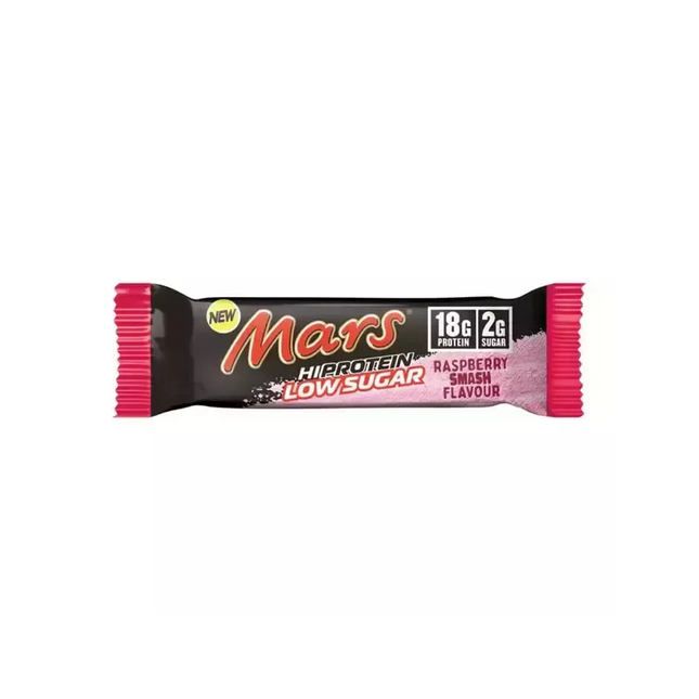 Mars Hi Protein Low Sugar Raspberry Smash 55 g.