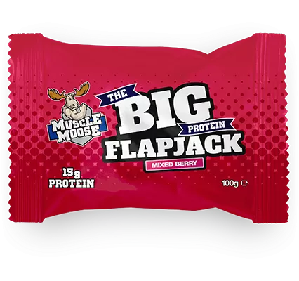 Muscle Moose The Big Protein Flapjack (avižinis batonėlis) 100 g.