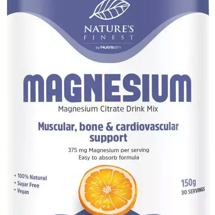 Nature's Finest magnio citratas 150 g.