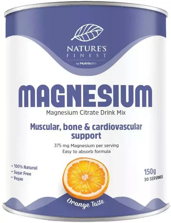 Nature&#39;s Finest magnio citratas 150 g.