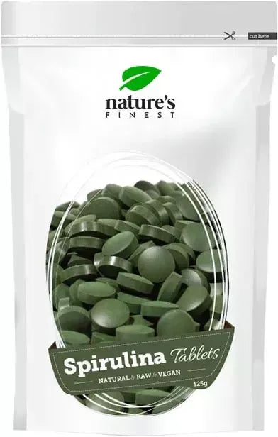 Nature's Finest Spirulina tabletės 500 tabl.