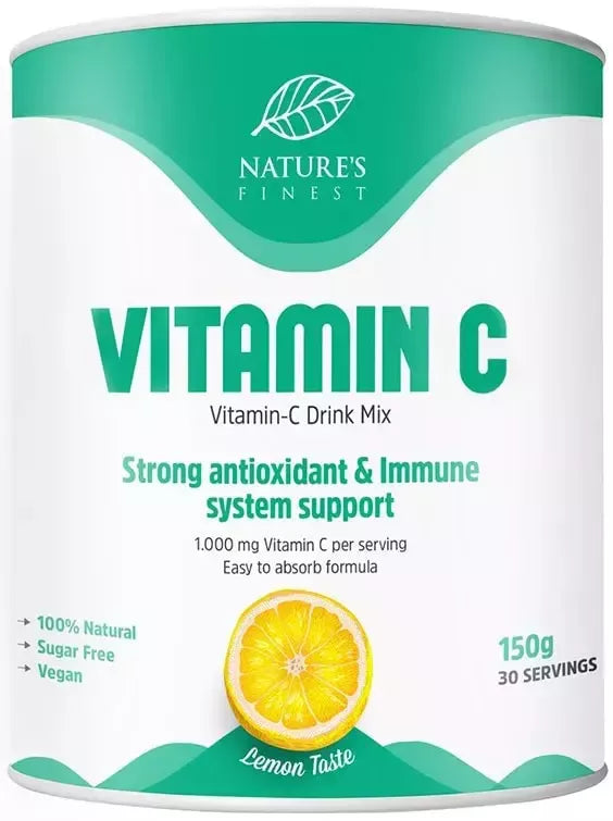 Nature's Finest Vitaminas C 150 g.