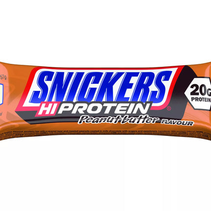 Snickers Hi Protein Peanut Butter 57g.