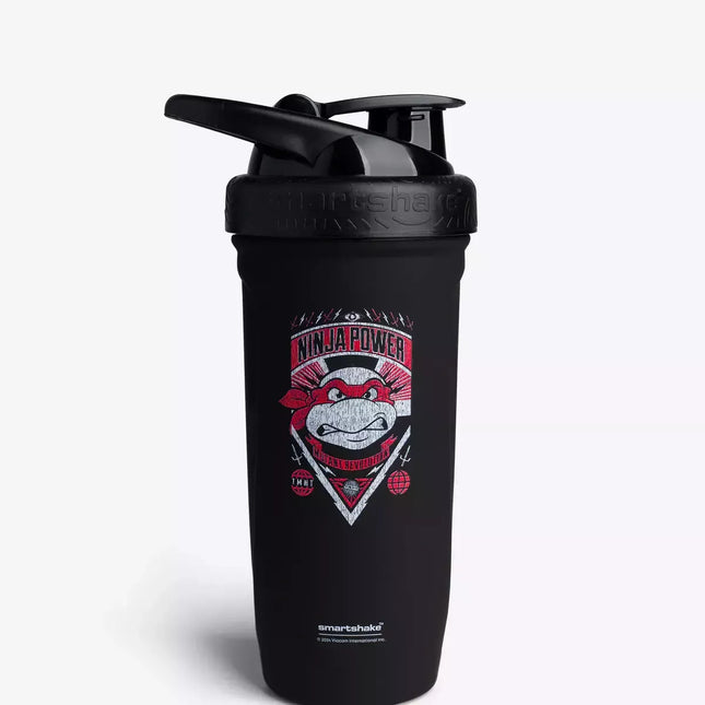Smartshake Reforce Stainless Steel TMNT Ninja Power 900 ml. (plaktuvė)