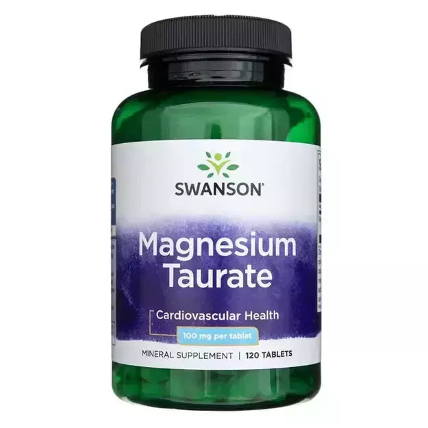 Swanson Magnesium Taurate 120 tabl. (magnio tauratas)