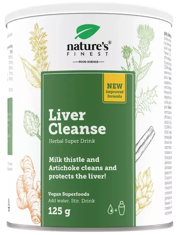 Nature&#39;s Finest kepenims „Liver Cleanse“ 125 g.