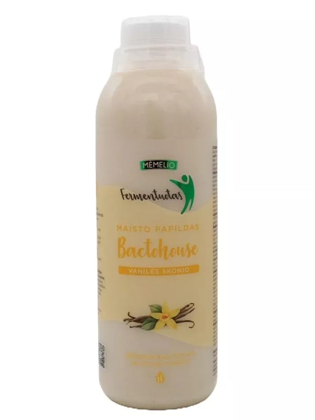 Mėmelio fermentuotas BACTOHOUSE vanilės skonio 1000 ml.