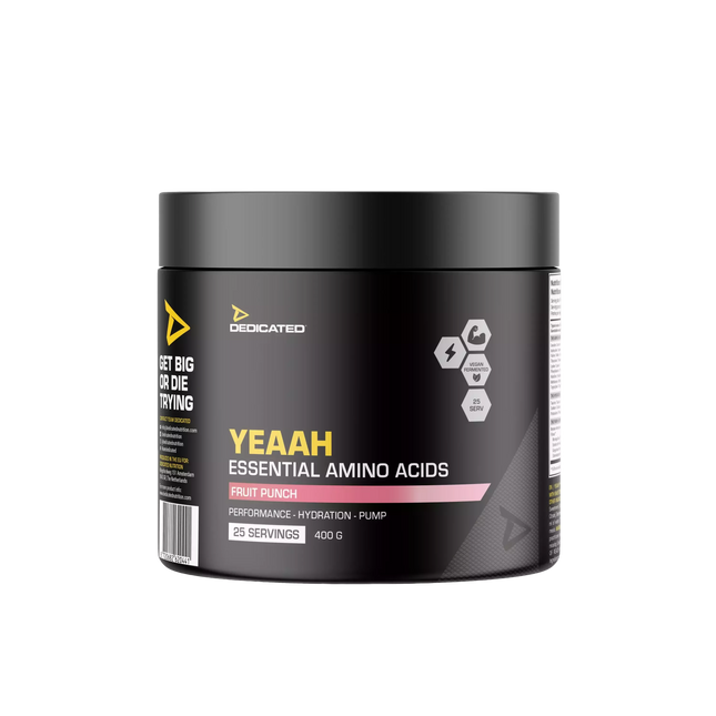 Dedicated YEAAH Essential Amino Acids 400 g. (Amino rūgščių kompleksas)